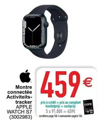 Montre connectée activiteitstracker apple watch s7