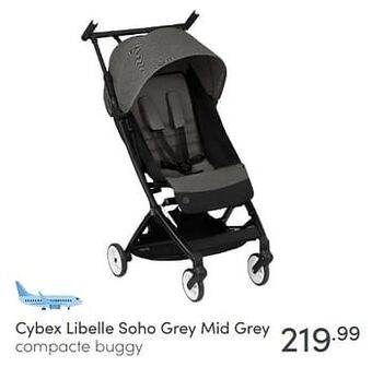 Baby & Tiener Cybex libelle soho grey mid grey compacte buggy aanbieding