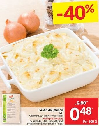 Intermarché Gratin dauphinois peka aanbieding