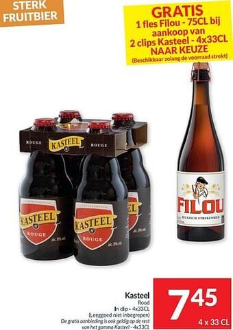 Intermarché Kasteel rood aanbieding