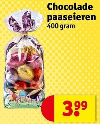 Kruidvat Chocolade paaseieren aanbieding