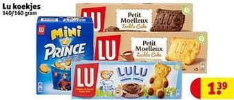 Kruidvat Lu koekjes aanbieding