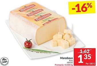 Intermarché Maredsous kaas aanbieding