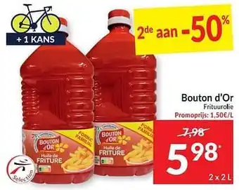 Intermarché Bouton d`or frituurolie aanbieding
