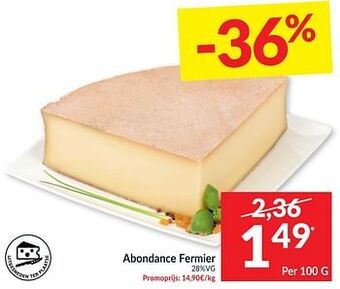 Intermarché Abondance fermier aanbieding