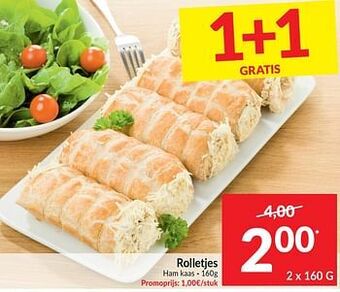 Intermarché Rolletjes ham kaas aanbieding