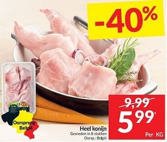 Intermarché Heel konijn aanbieding
