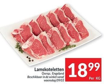 Lamskoteletten