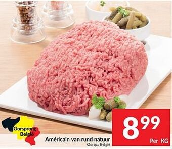 Intermarché Américain van rund natuur aanbieding