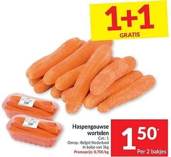 Intermarché Haspengouwse wortelen aanbieding