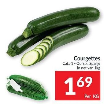 Intermarché Courgettes aanbieding