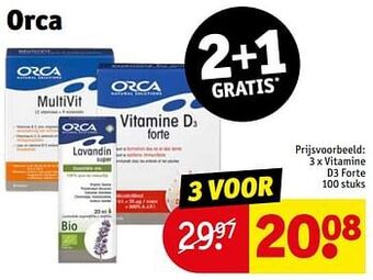 Kruidvat Vitamine d3 forte aanbieding