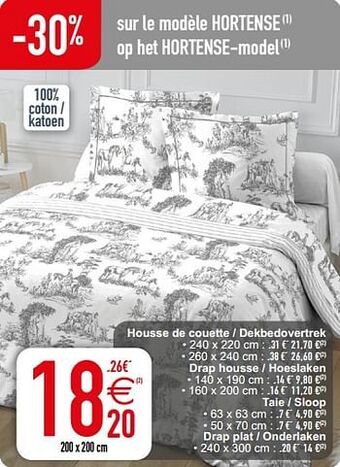 Cora Housse de couette - dekbedovertrek aanbieding