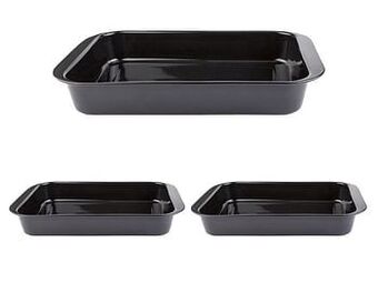 Lidl ERNESTO® Ovenschotel of bakvormen, emaille, krasvast aanbieding