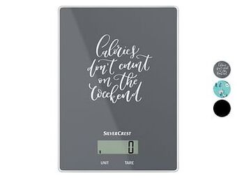 Lidl SILVERCREST® Digitale keukenweegschaal, incl. batterijen aanbieding