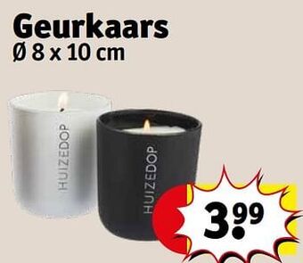 Kruidvat Geurkaars aanbieding
