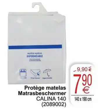 Protège matelas matrasbeschermer calina 140