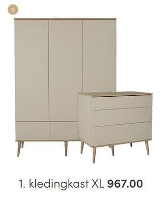 Baby & Tiener Quax kledingkast xl aanbieding