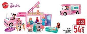 Cora Barbie camping car aanbieding