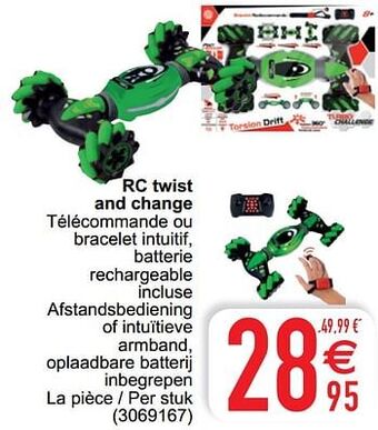 Cora Rc twist and change aanbieding