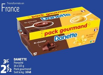 Auchan Danette aanbieding