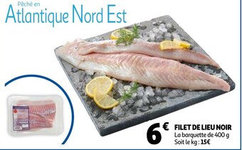 Auchan Filet De Lieu Noir aanbieding