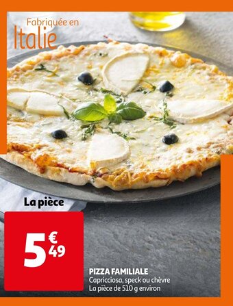 Auchan Pizza Familiale aanbieding