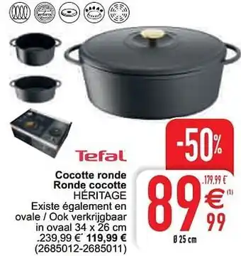 Cora Cocotte ronde ronde cocotte héritage aanbieding