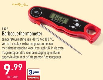 ALDI BBQ Barbecuethermometer aanbieding