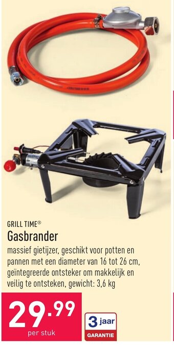 Grill Time Gasbrander