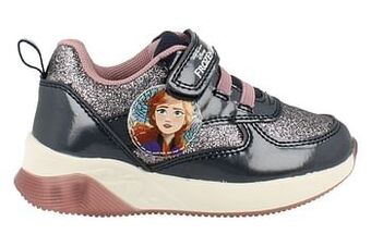 Berca Shoes Disney Frozen Sneaker Laag Meisjes Maat 24/32 Met Lichtjes - Blauw aanbieding
