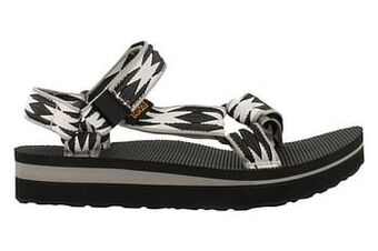 Teva Sandaal Plat Dames Comfort Midform Universal - Zwart