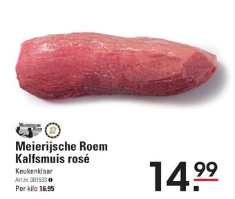 Sligro Meierijsche Roem Kalfsmuis rose aanbieding