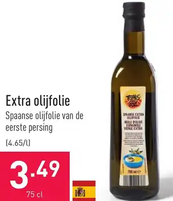 ALDI Extra olijfolie 750ml aanbieding