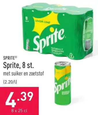 ALDI Sprite 8*250ml aanbieding