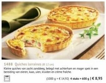 Quiches lorraines