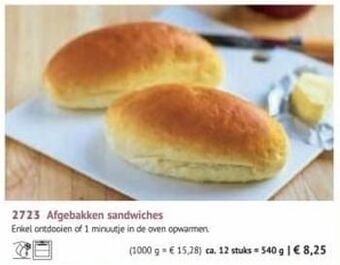 Afgebakken sandwiches