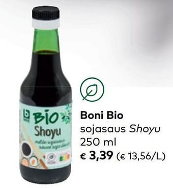 Bio Planet Boni bio sojasaus shoyu aanbieding