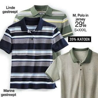 Damart Polo in jersey aanbieding