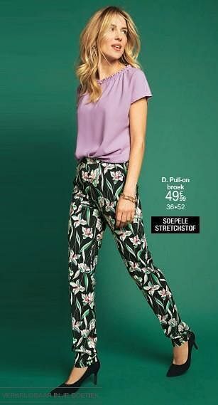 Damart Pull-on broek aanbieding