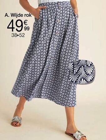 Damart Wijde rok aanbieding