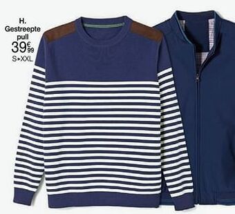 Damart Gestreepte pull aanbieding