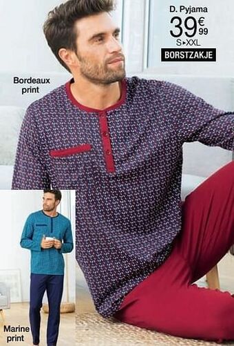 Damart Pyjama aanbieding