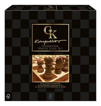 Dreamland Houten schaakspel Kasparov International Master aanbieding