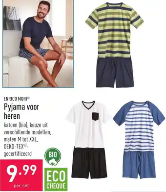 Enrico Mori Heren Pyjama M-XXL