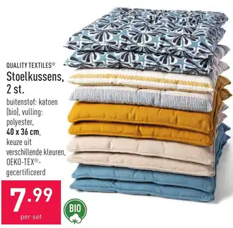 Quality Textiles Stoelkussens 40*36cm
