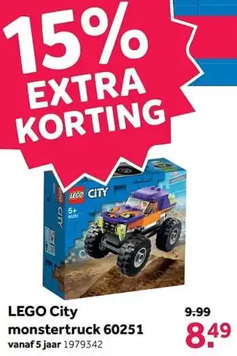 Lego city monstertruck 60251