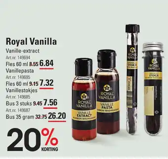 Sligro Royal Vanilla aanbieding