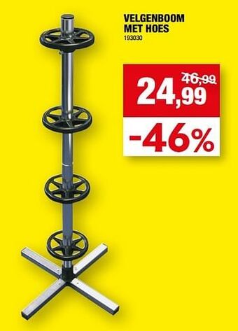 Hubo Velgenboom met hoes aanbieding