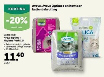 AVEVE Aveve optima+ hygiene fresh aanbieding